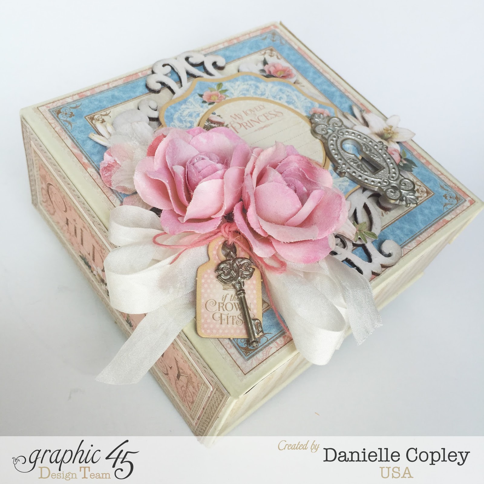 She's Sew Crafty Graphic 45 Gilded Lily Boxed Mini Album and Tutorial
