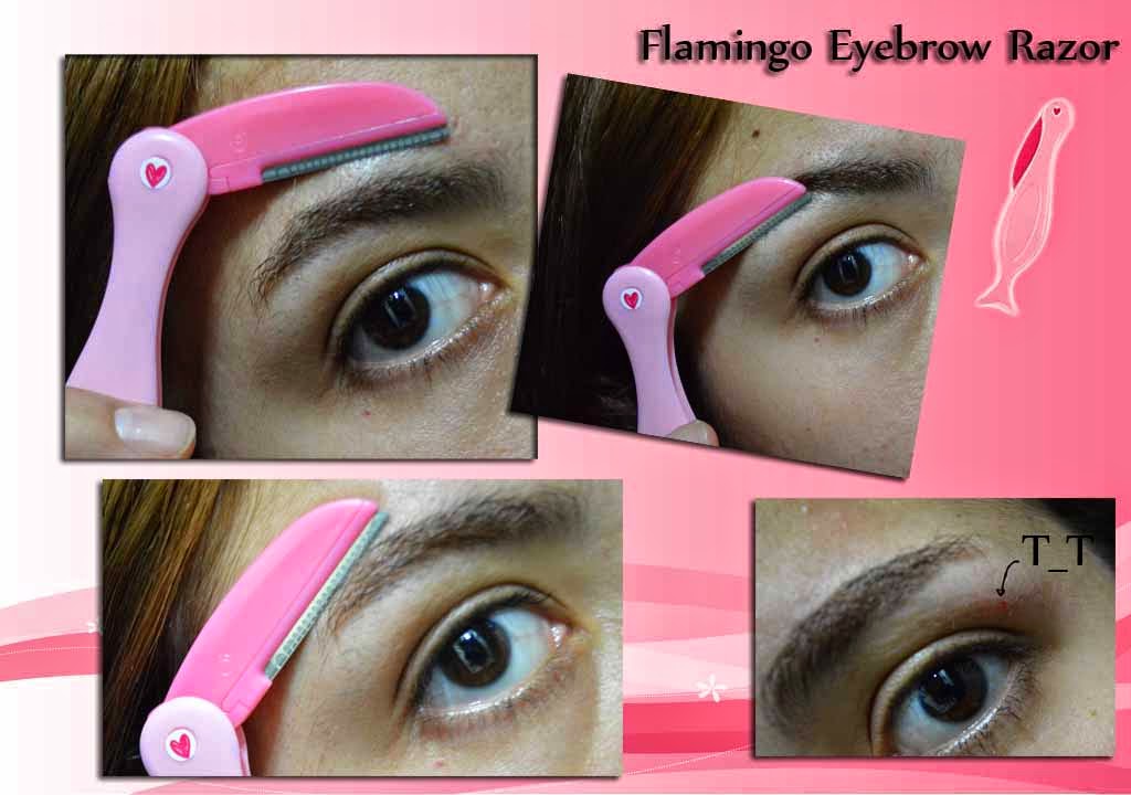 Cosmética d Anjou Etude House Flamingo Eyebrow Razor Review