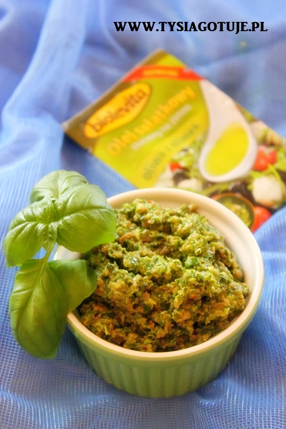 Pesto bazyliowe Tysia Gotuje blog kulinarny