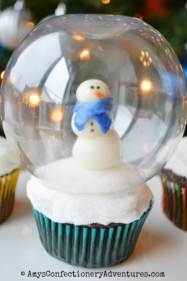 Amy's Confectionery Adventures Snow Globe Cupcakes