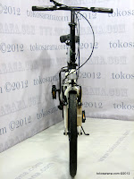 A 20 Inch Fold-X Hokaido 7005 Alumunium Alloy Frame Folding Bike