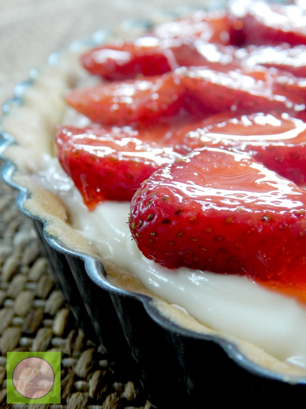 Chocolate Cheesecake Strawberry Tart