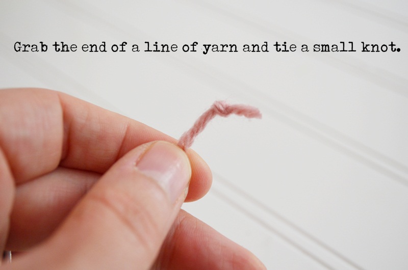 Two Shades of Pink Spiraled Yarn Circle Garland