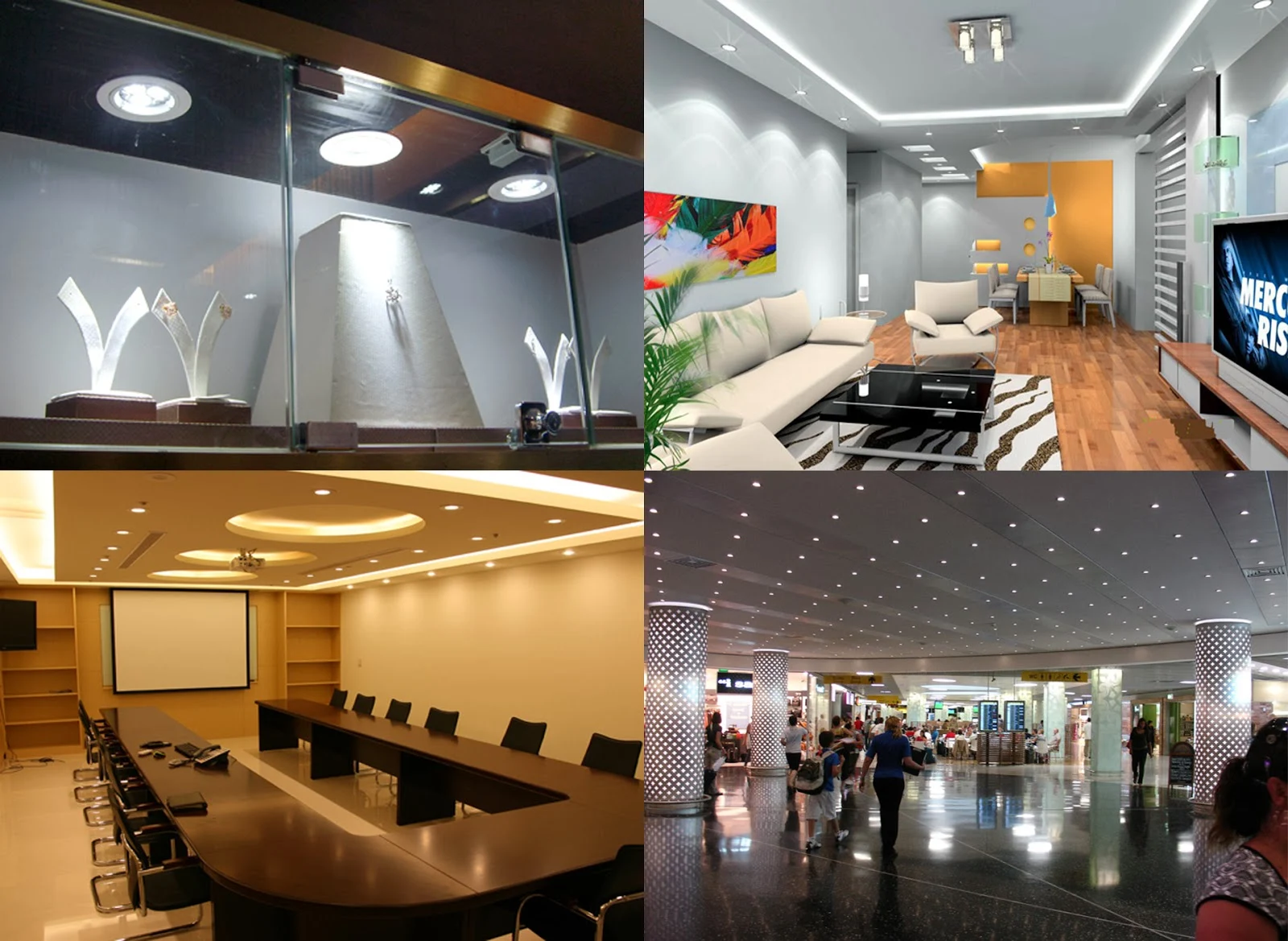 led down light for residential, commercial lighting