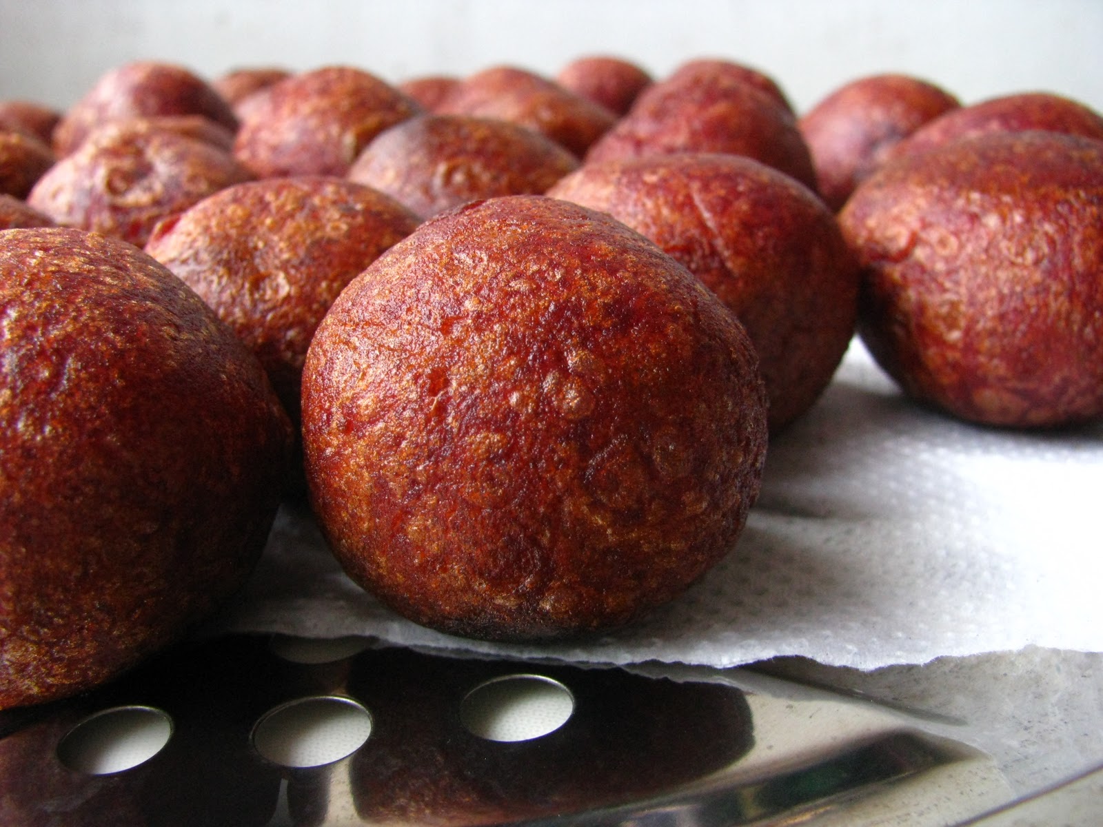 Deep Fried Purple Sweet Potato Balls