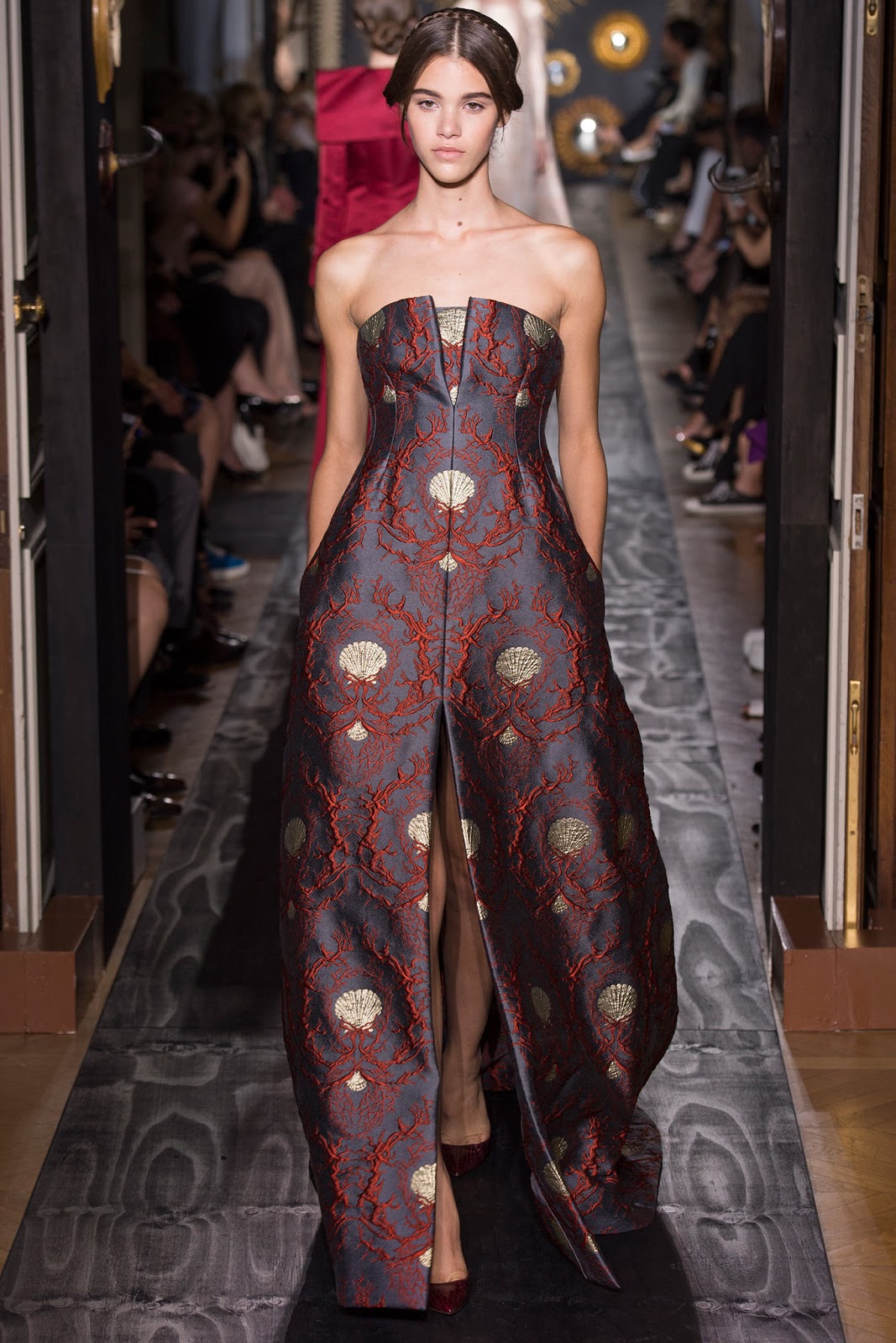 valentino couture fall 2013 visual optimism; fashion editorials