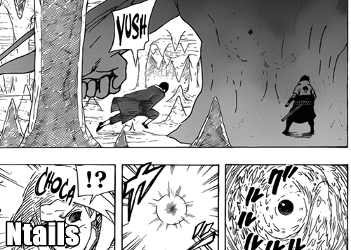 Naruto Mangá 580 - A hora dos Irmãos - Kabuto se transforma em Dragão, e usa um ataque muito poderoso no Uhiha Sasuke e no Uchiha Itachi.