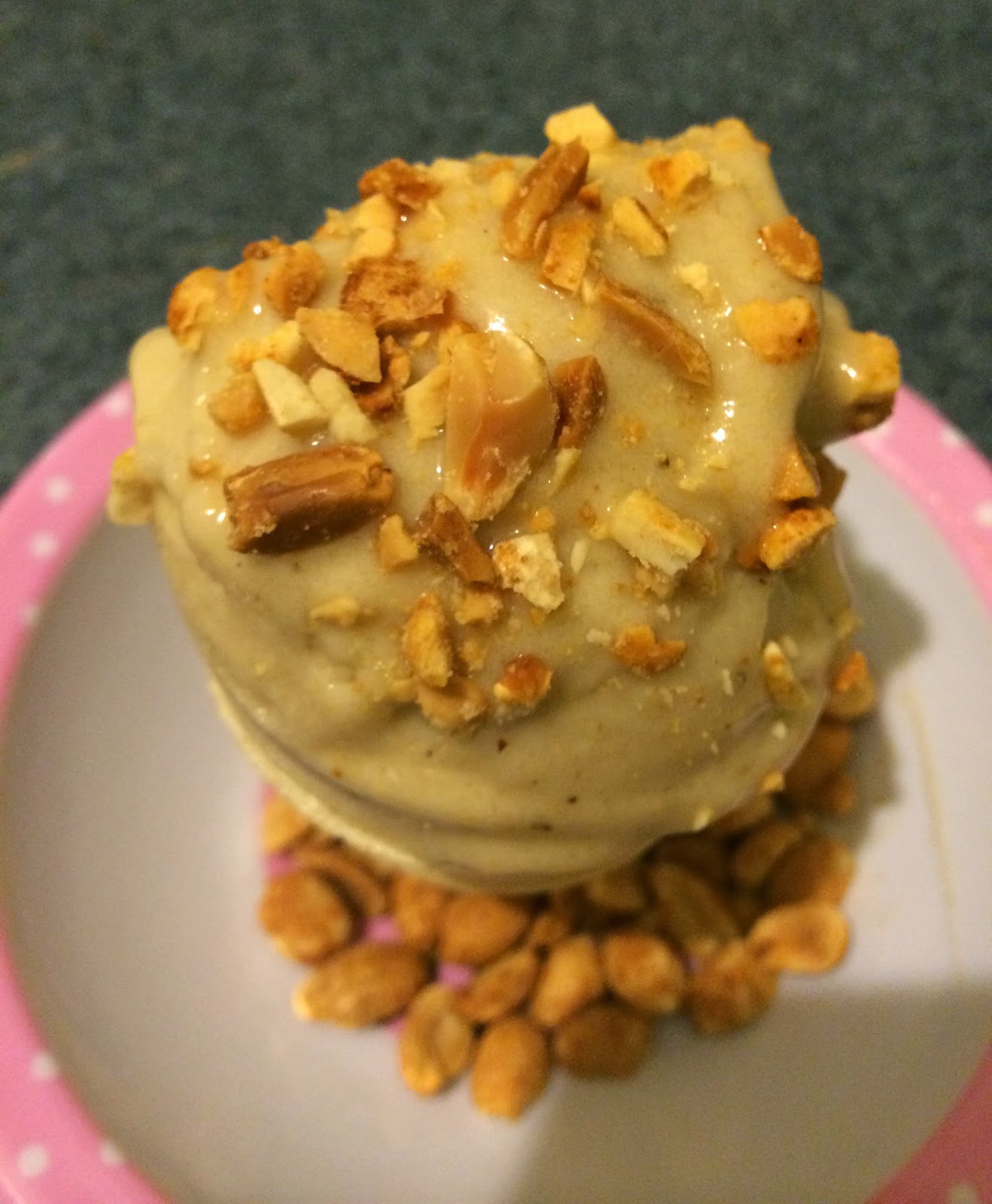 Healthy Peanut Butter Banana "Ice Cream" First Time Mom and Losing It