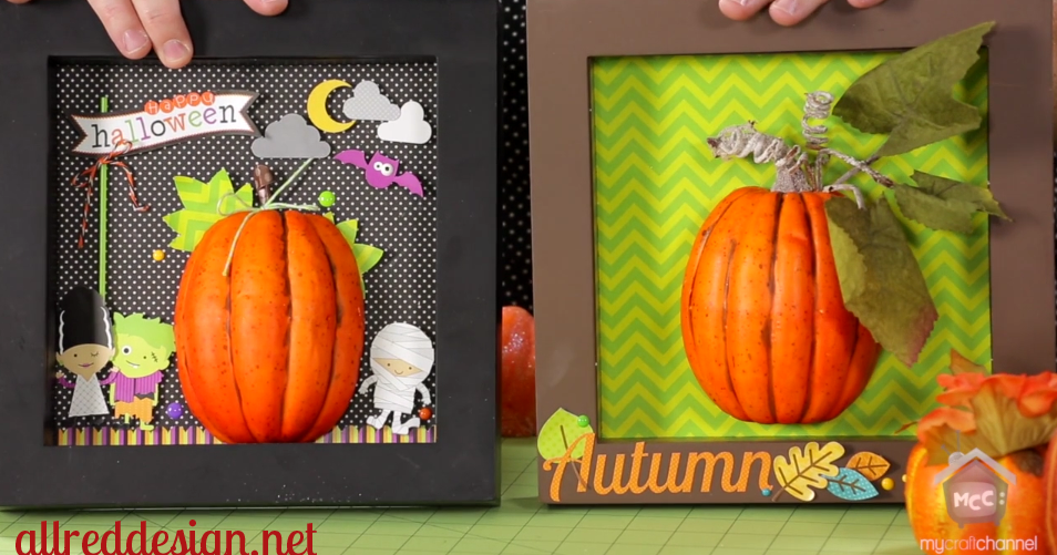 Doodlebug Design Inc Blog Shadow Boxes Happy Harvset + Video Tutorial