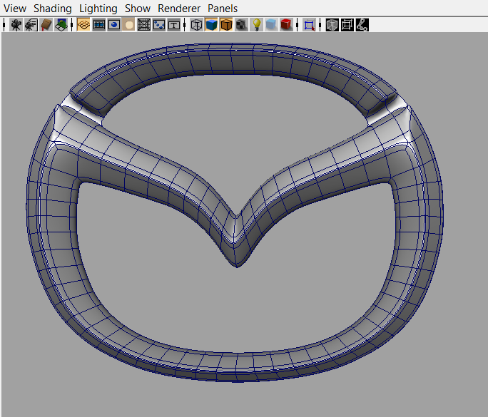 MCBDLM STUDIOS: 3D Challenge: Mazda Logo