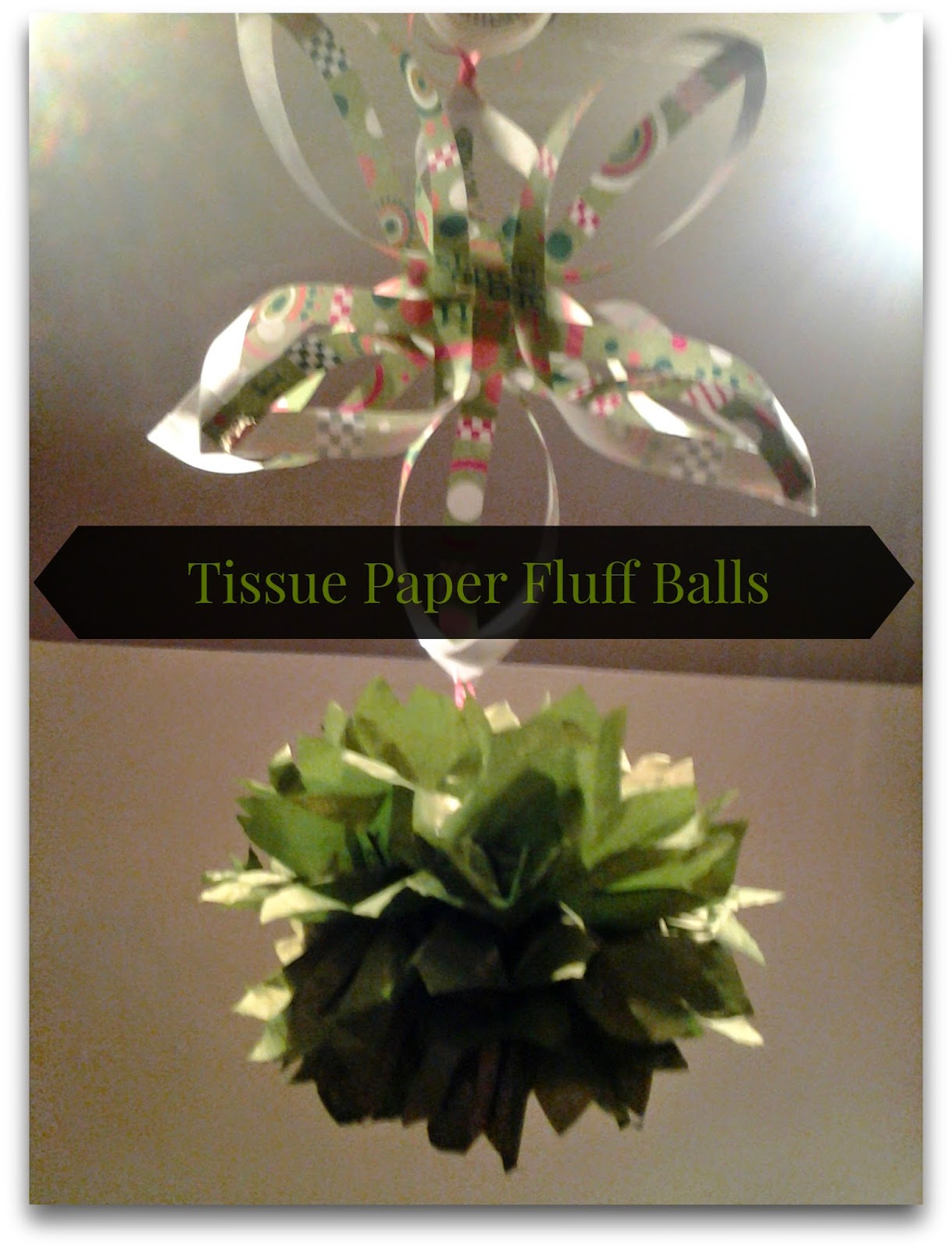 Cheaply Amused Tissue Paper Fluff Balls