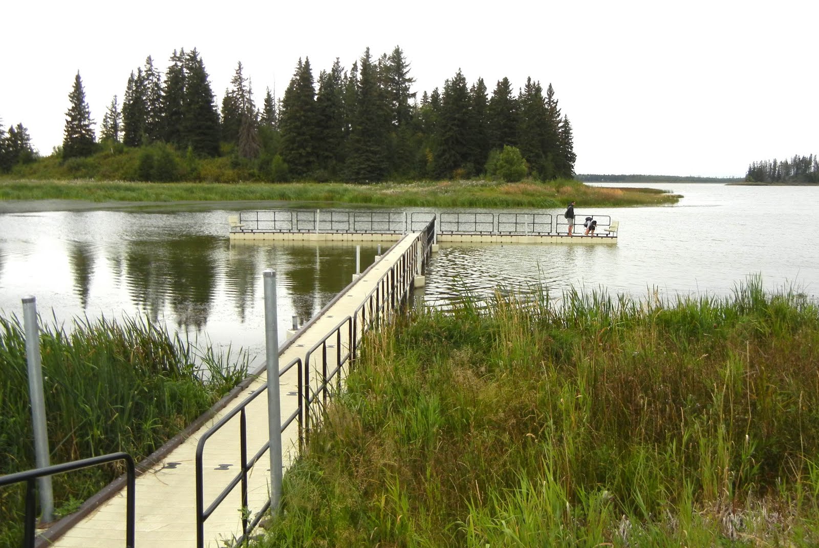 Canoeing Around Edmonton, Alberta, Canada Astotin Lake, Elk Island