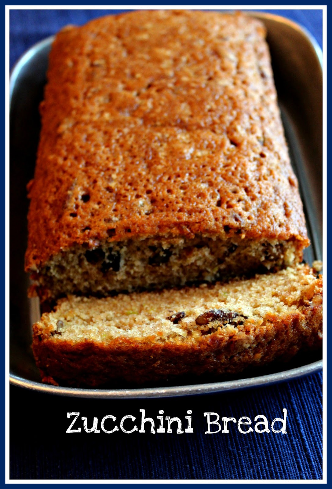 Sweet Tea and Cornbread Zucchini Bread!