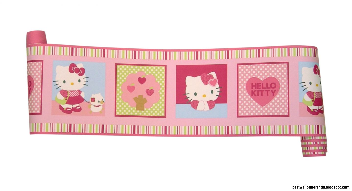 Bedtime Originals Hello Kitty Puppy Wallpaper Border Free Shipping Bedtime Originals Hello Kitty Puppy Wallpaper Border Free Shipping