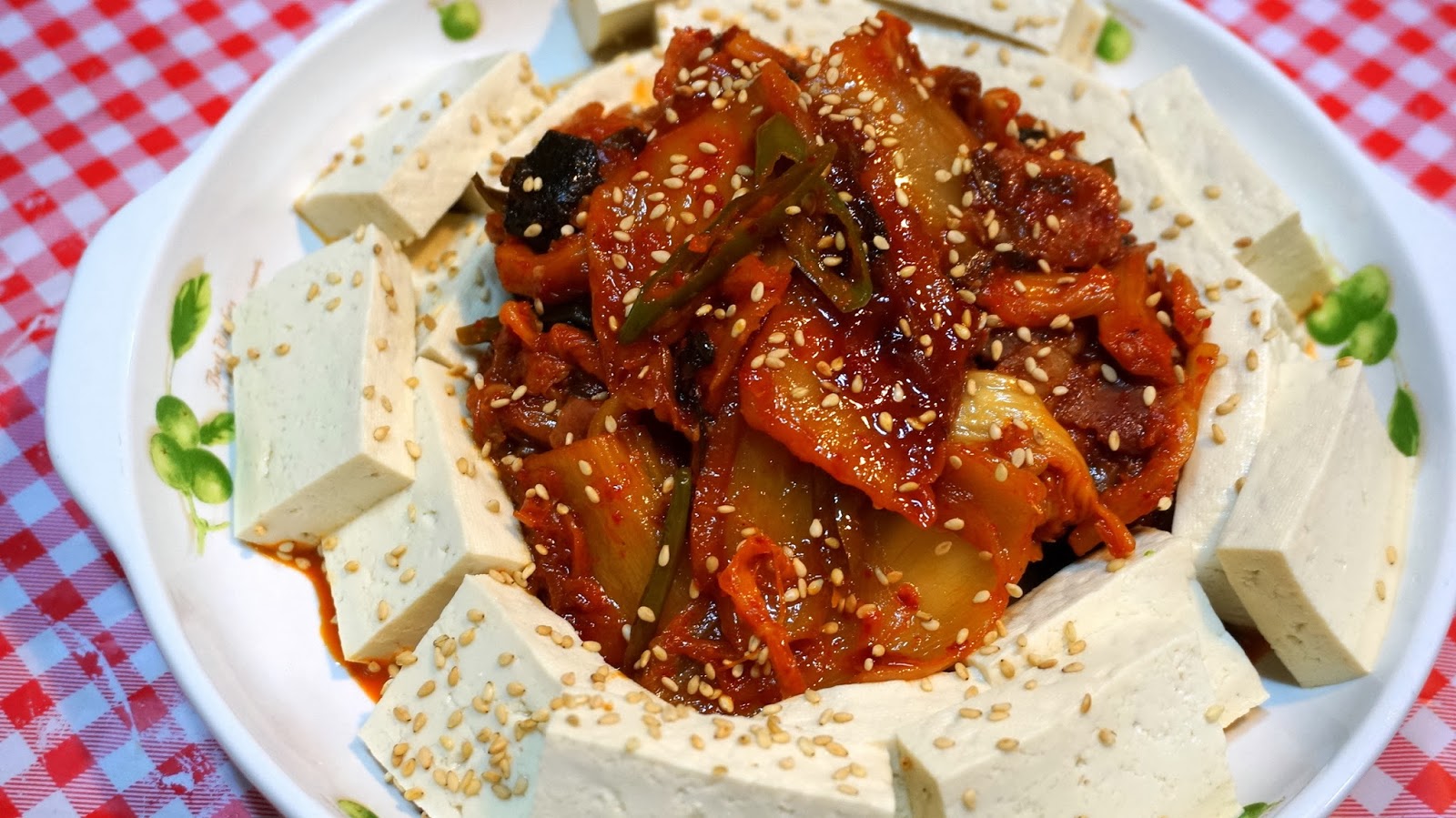 Recipe Tofu Kimchi (Dubu Kimchi 두부 김치)