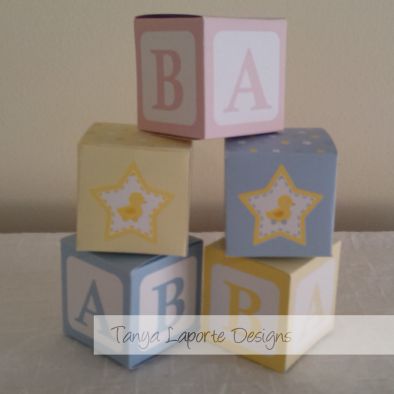 decorative baby blocks
