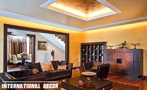 Art Deco living room designs, art deco furniture