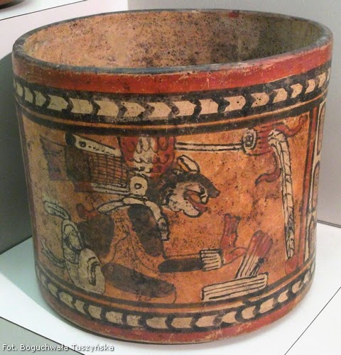 Rabbit scribe on Maya ceramics