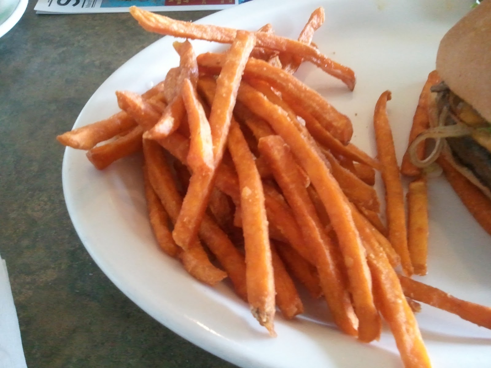 Baked Yam Fries