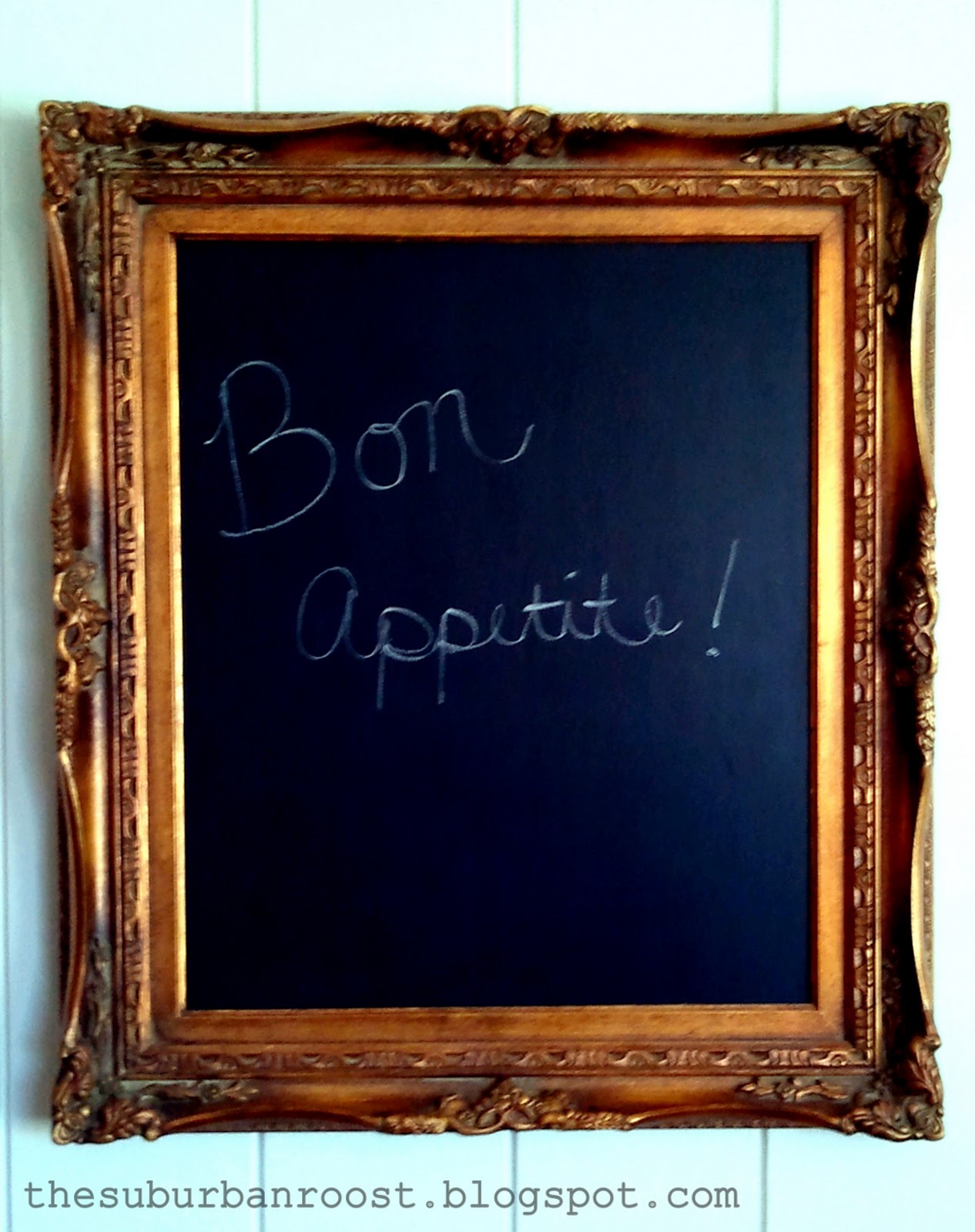 The Suburban Roost The Formal Chalkboard