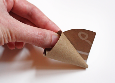 How About Orange Easy Paper Ice Cream Ornaments