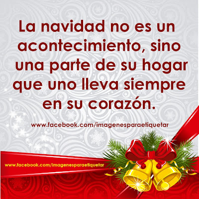 Frases Navidad sobre el Hogar en Facebook