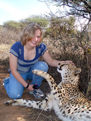 Me Petting a Cheetah...