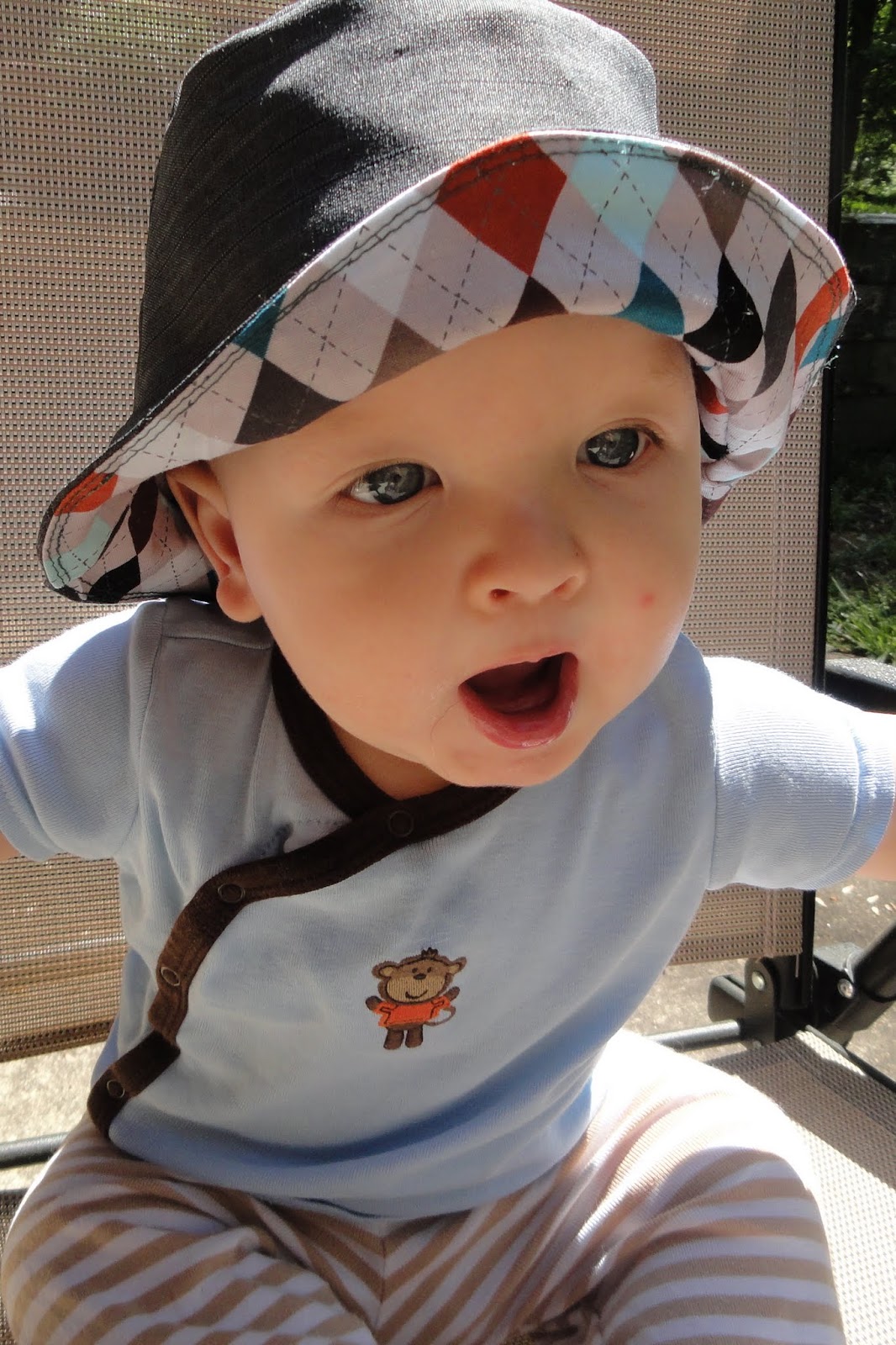 Reversible Toddler Bucket Hat for Baby G! DIY Danielle