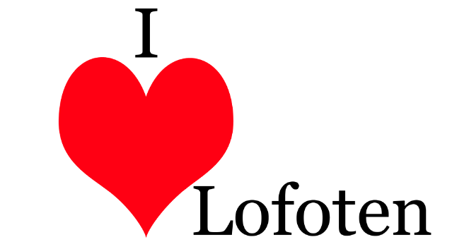 I love Lofoten