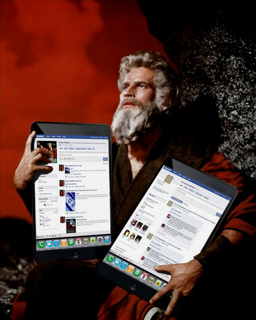 Moses with iPads