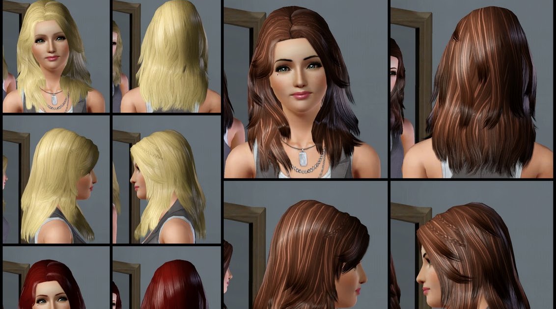 The Sims 3 Store Hair Showroom The Blake