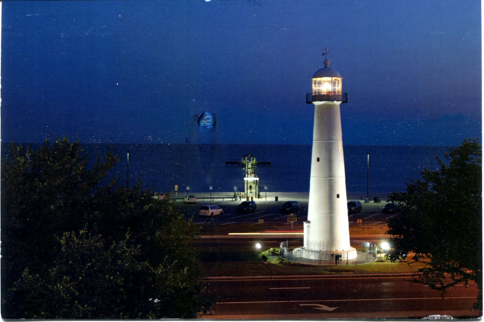 Biloxi Lighthouse at Night Biloxi Lighthouse at Night