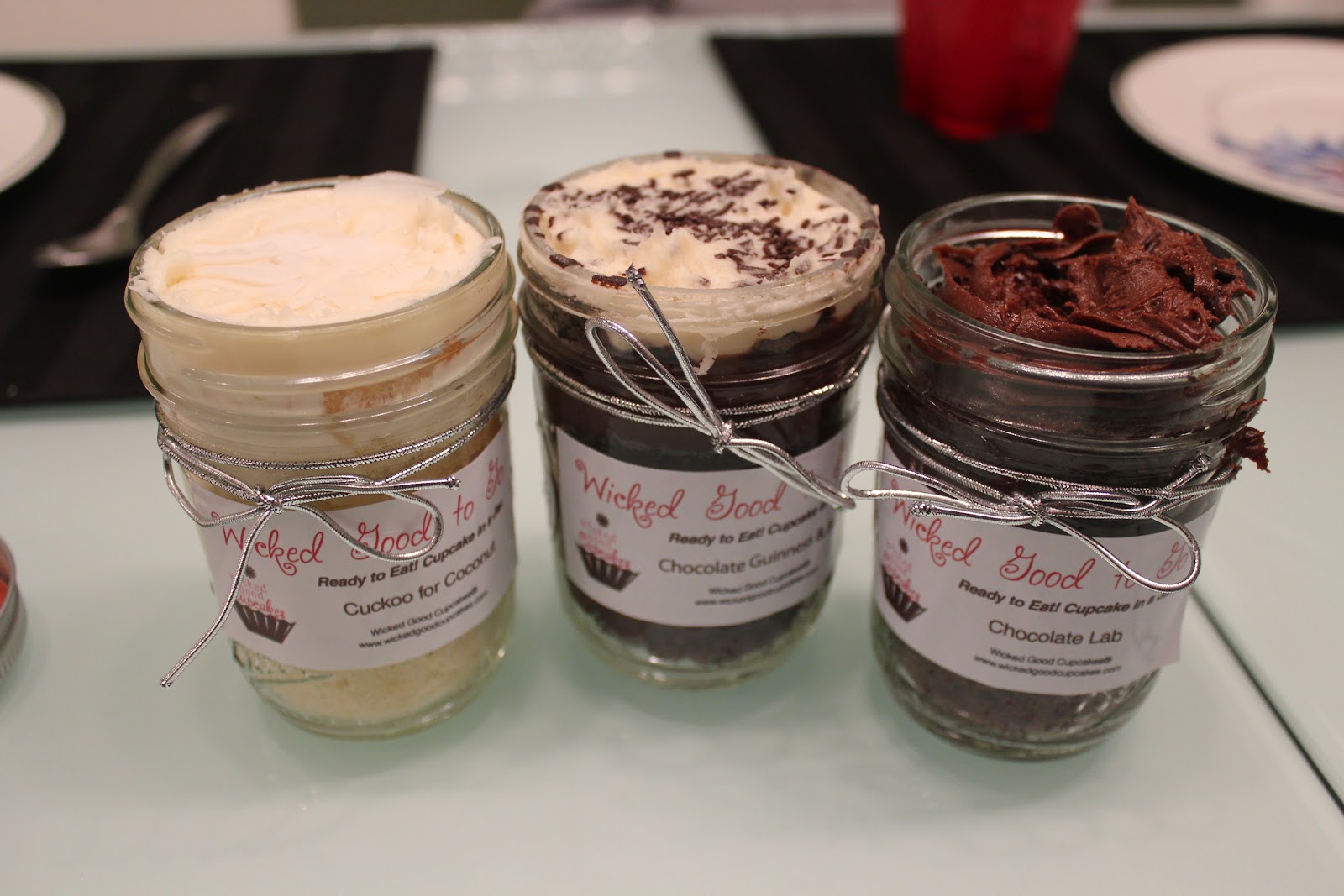 Delicious Dishings Cupcakes In A Jar From Wicked Good Cupcakes