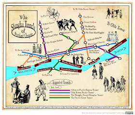 Portland Shanghai Tunnels Map Weird Portland: Shanghai Dock: A Portland Mystery Solved