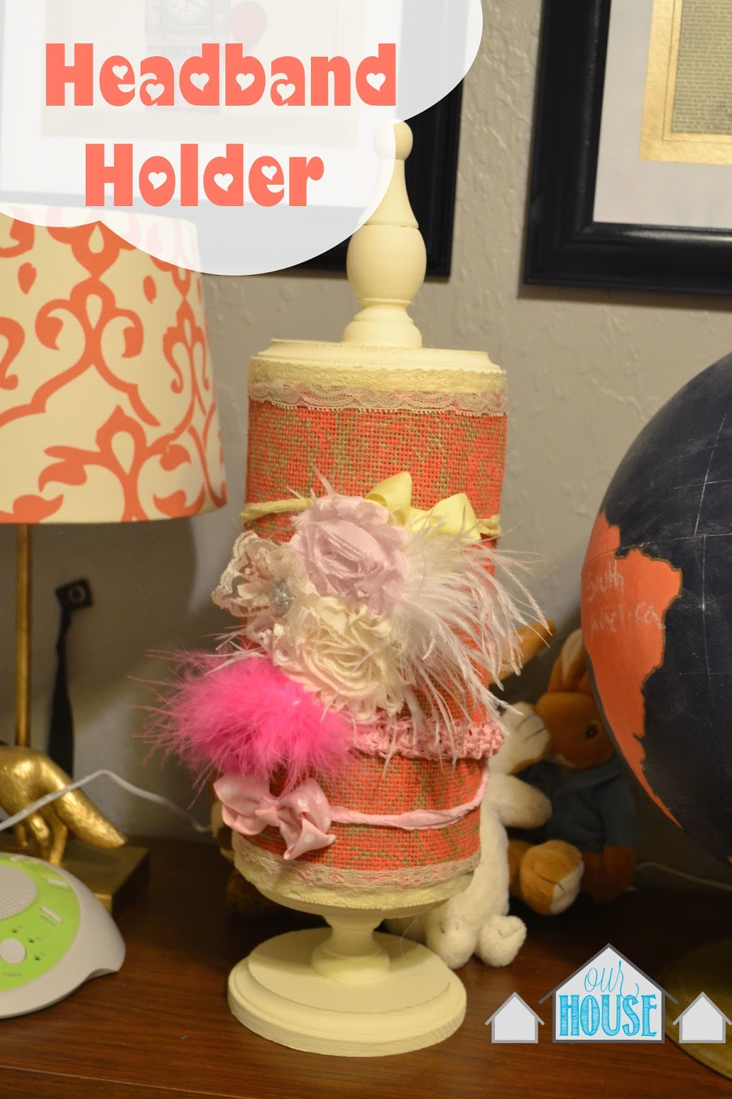 Our House in the Middle of Our Street Headband Holder