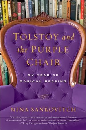"Tolstoy and the purple chair. My year of magical reading" Cover 
