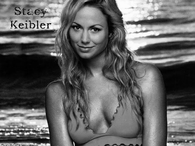Actress and Model Stacy Keibler