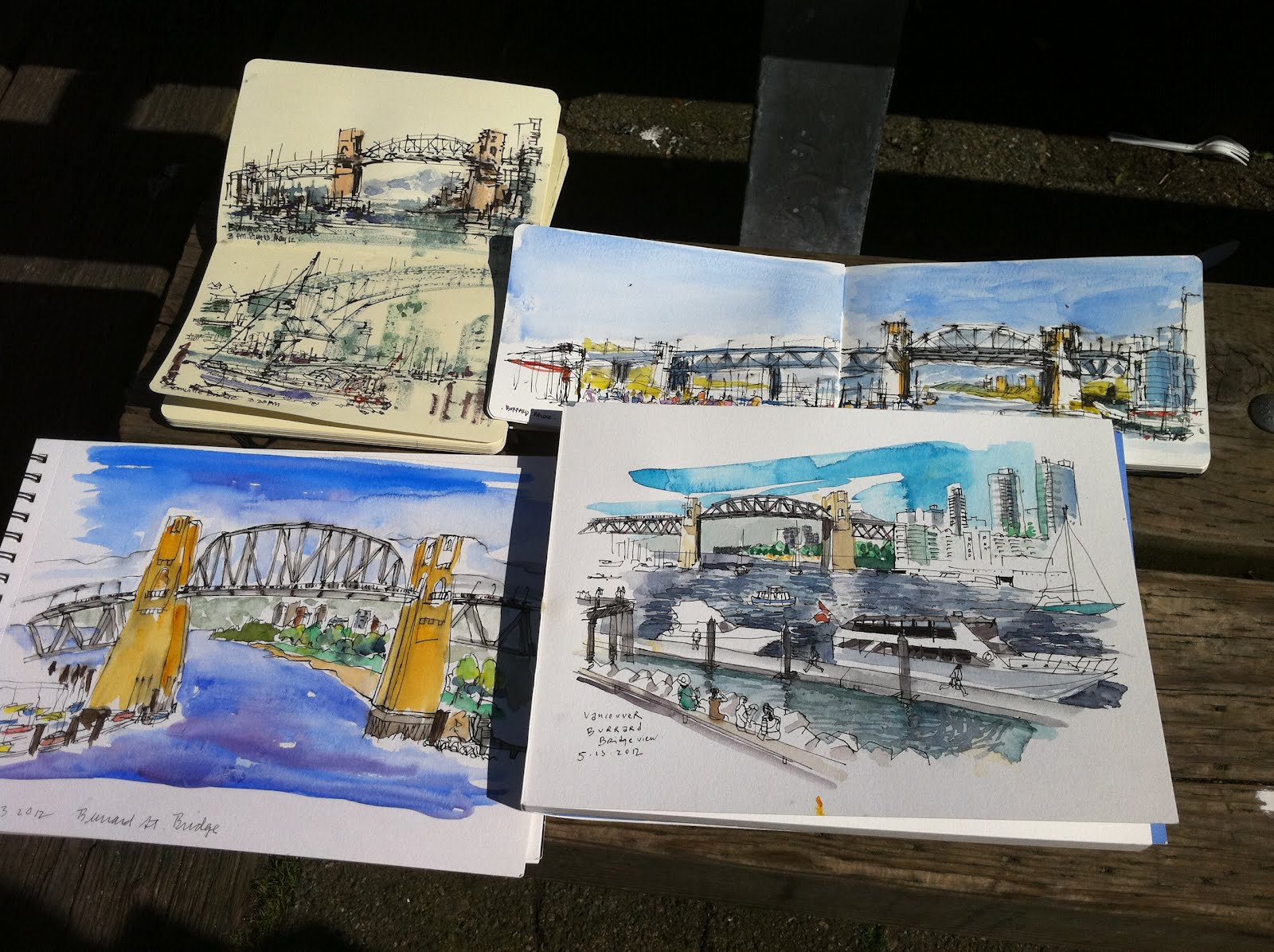 Canadian Flag Sketch