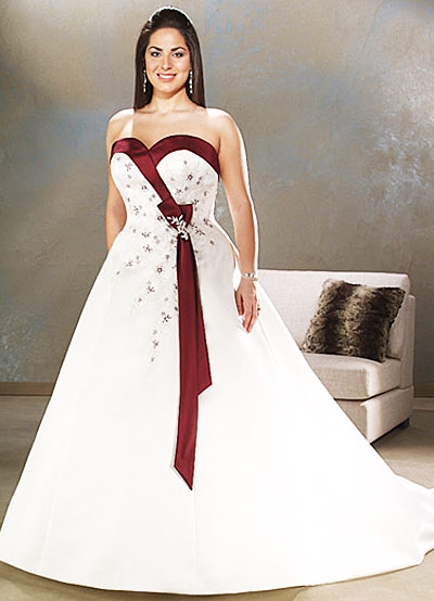 Plus Size Red Wedding Dresses Cheap High Cut Wedding Dresses