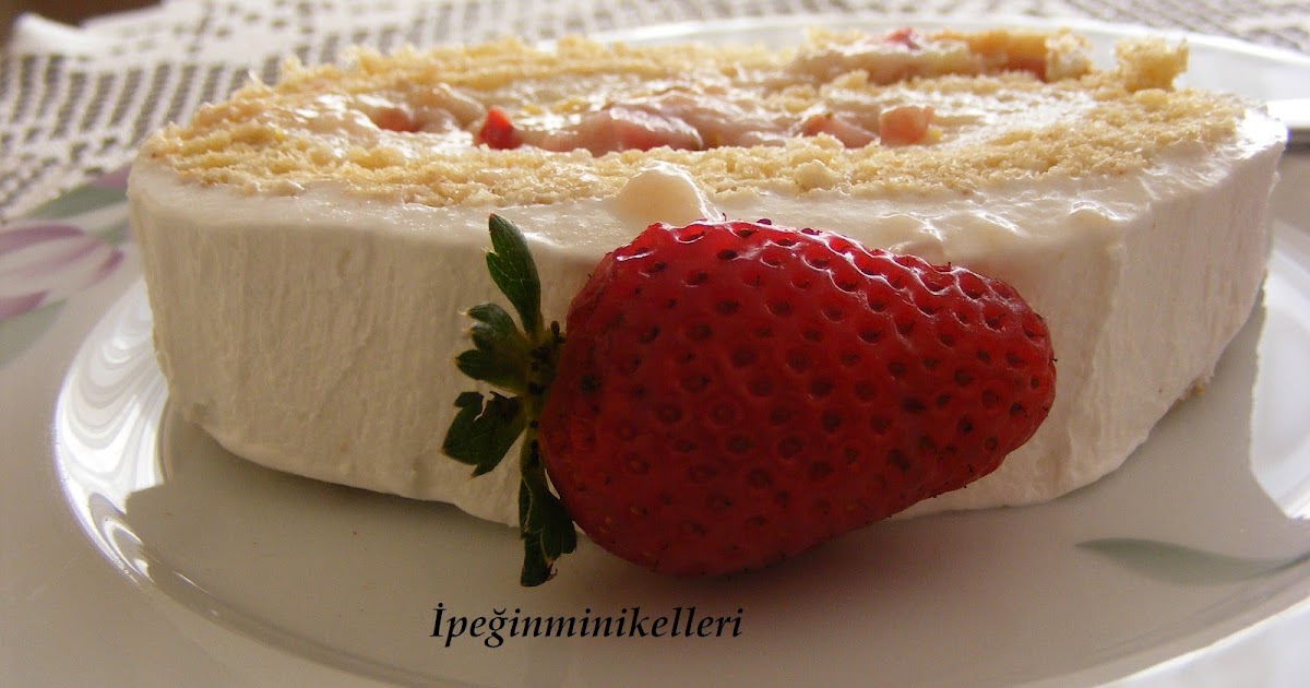 İpeğinminikelleri Çilekli rulo pasta