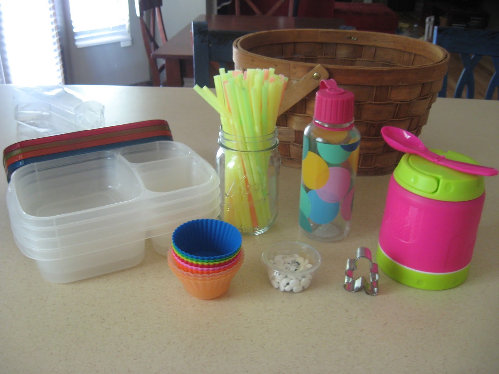 my kids eat off the floor School lunch basket