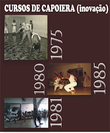(Inovação) Cursos de Capoeira na Academia Tabosa desde 1975 a 1985