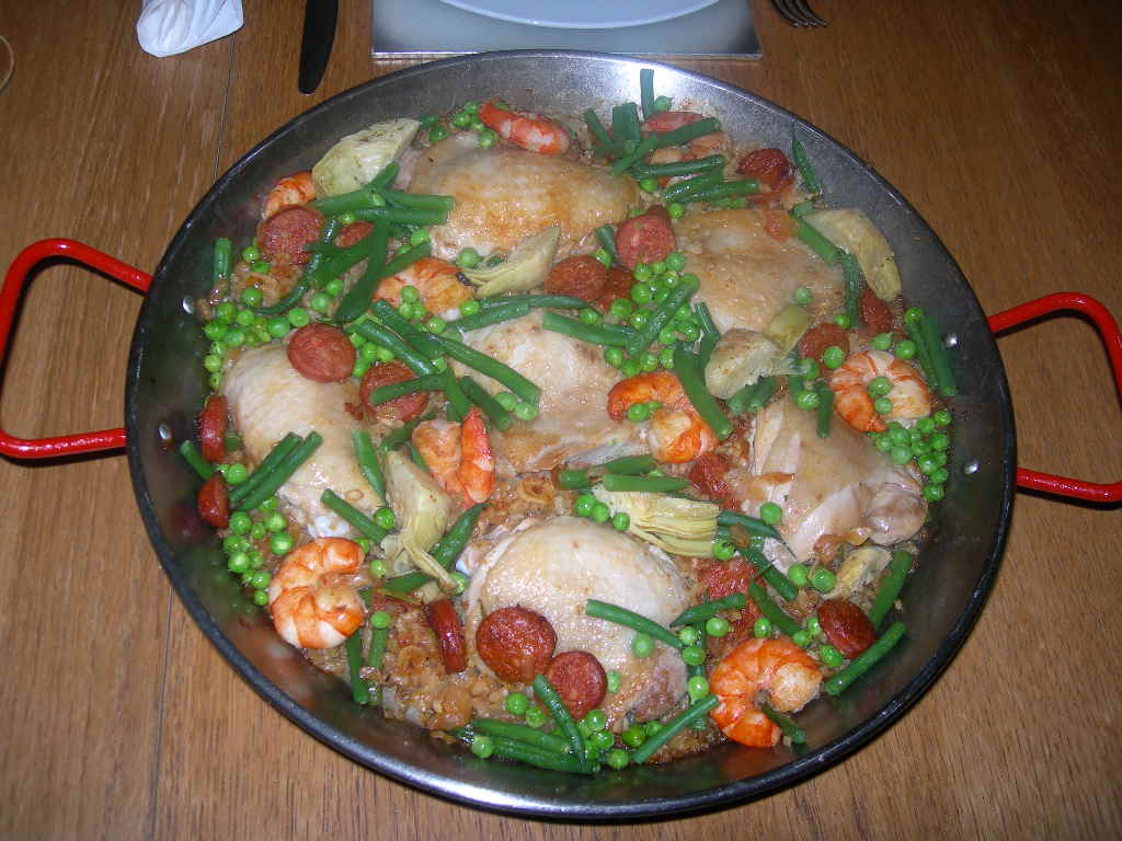 Recipe Book Lover: Chicken and Prawn Paella - Mediterranean Escapes