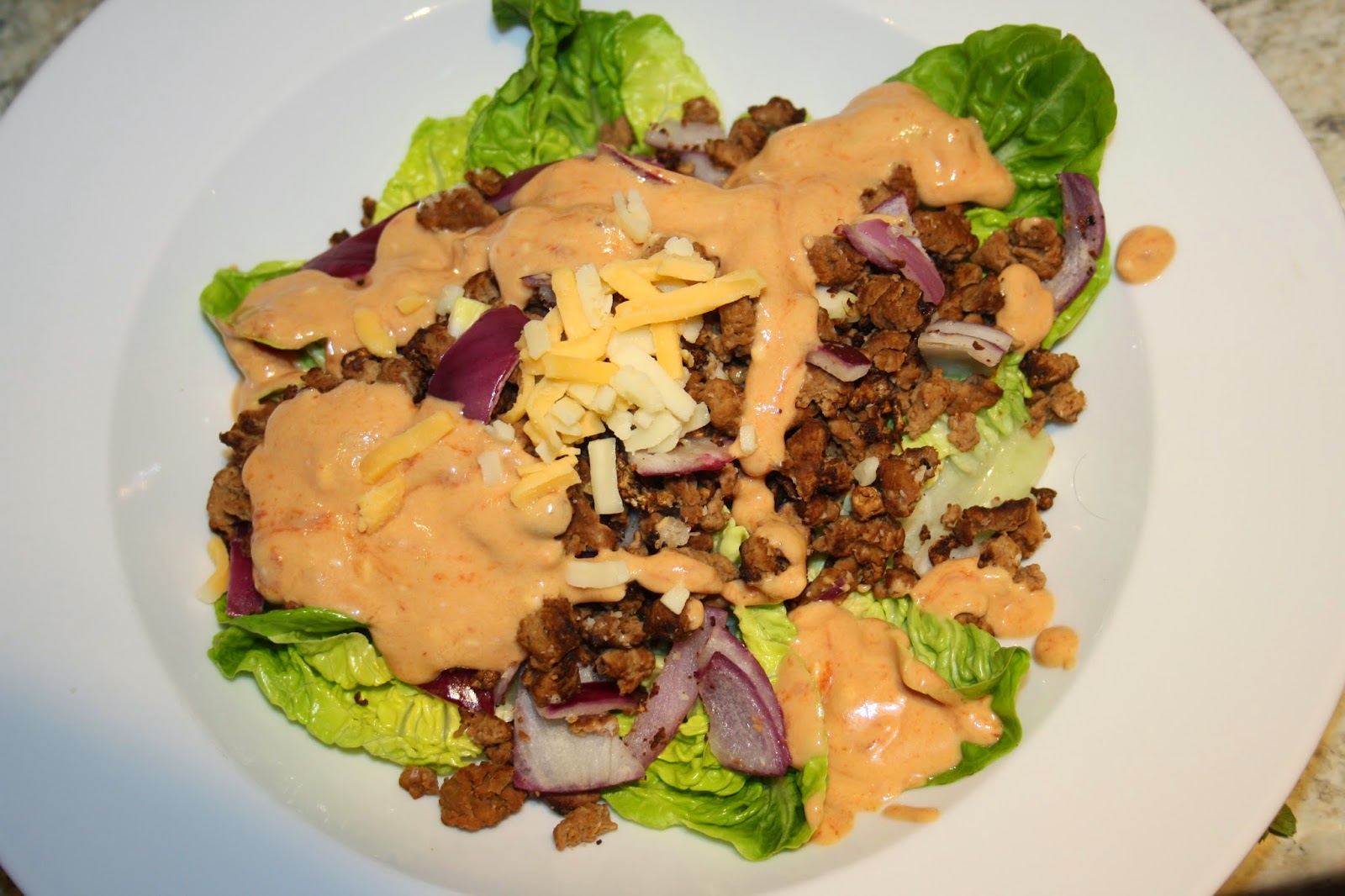 Caroline Makes.... Slimming World Big Mac In A Bowl