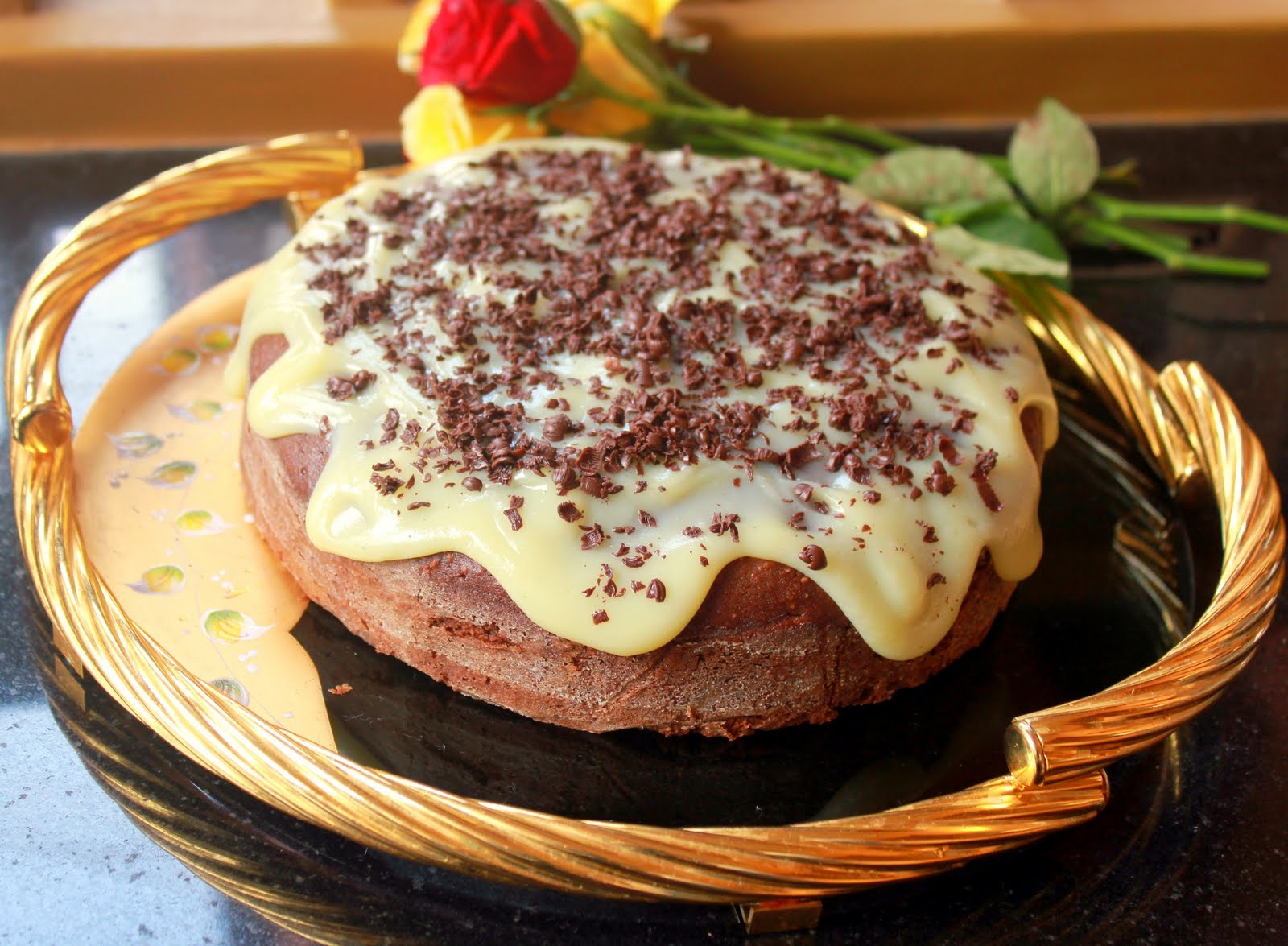 Rinku's Kitchen Treats Chocolate Buttermilk Pound Cake