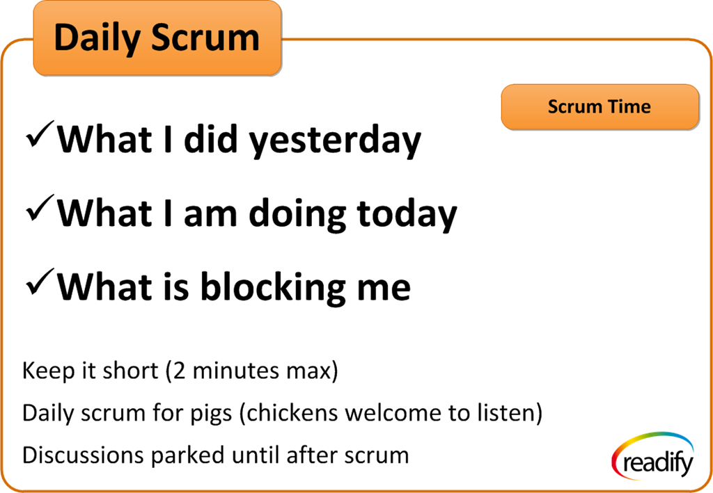 daily standup meeting excel template