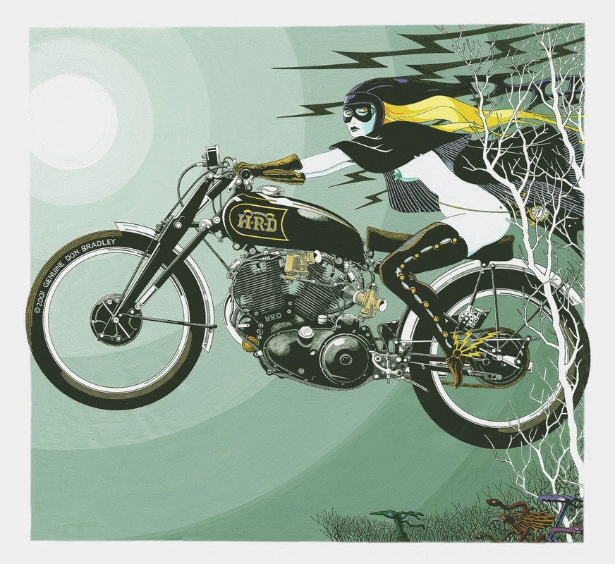 Art of Don Bradley RocketGarage Cafe Racer Magazine