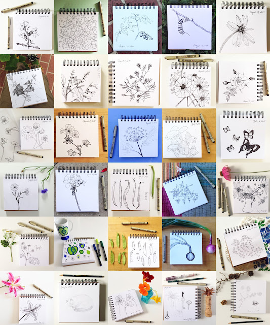 sketchbook, daily sketchbook, art practice, sketching, doodling, Anne Butera, My Giant Strawberry