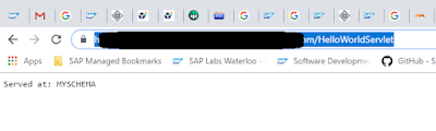 Connecting Servlets to HANA as a Service on Cloud Foundry SAP HANA Study Materials, SAP HANA Tutorial and Materials, SAP HANA Guides, SAP HANA Learning, SAP HANA Live