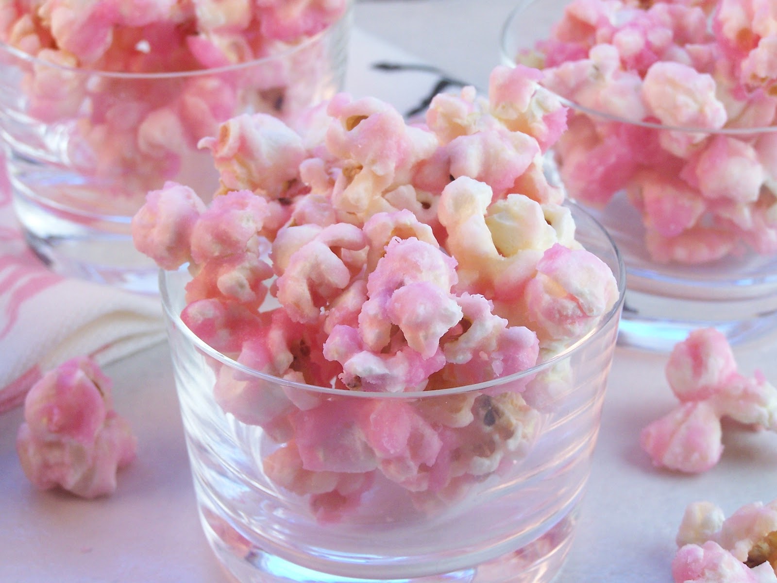 Cravings of a Lunatic Old Fashioned Pink Popcorn